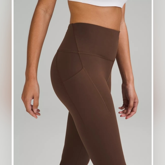 Lulu size 6 leggings high rise training - Picture 3 of 5